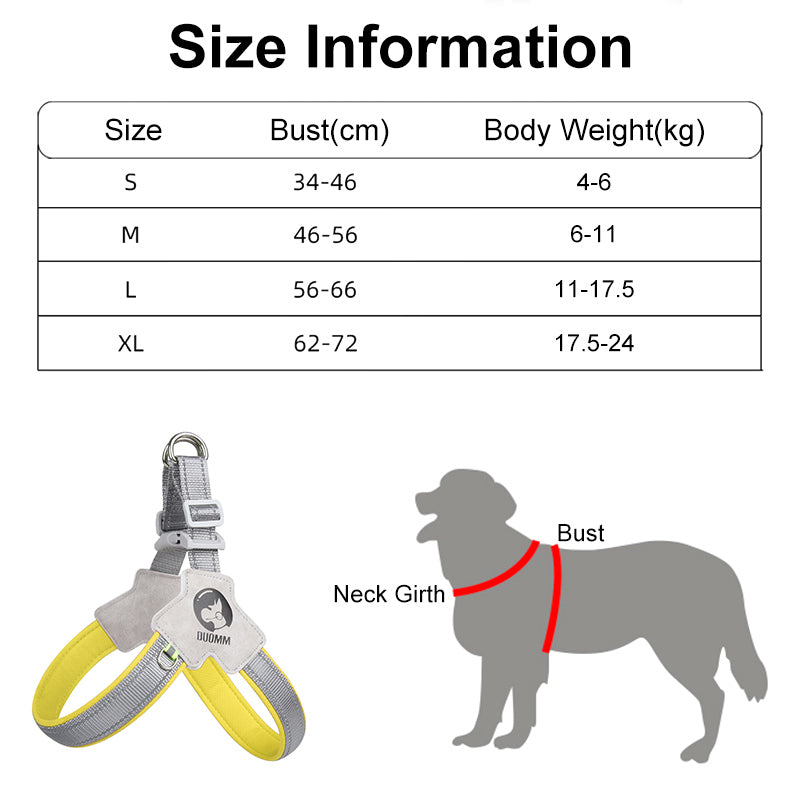 Reflective Safety Harness for Dogs