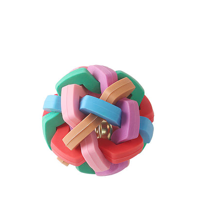 Decompression Colorful Bell Ball Toy for Dogs