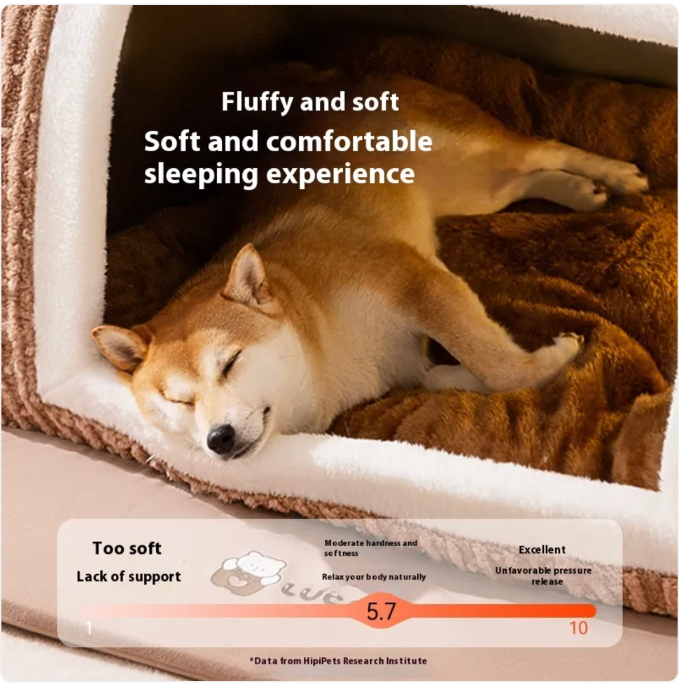Lux Enclosed Pet Bed