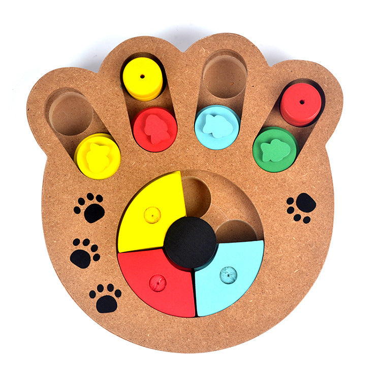 Mental Games Dog Puzzle - Bright Bone Design