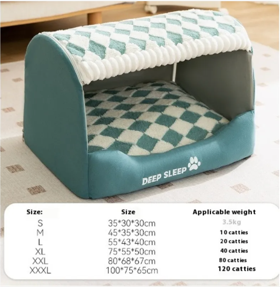 Lux Enclosed Pet Bed