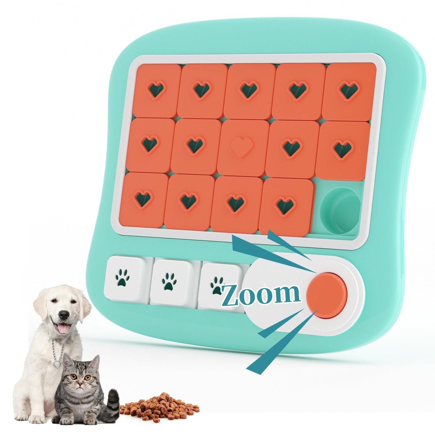Smart Dog Treat Puzzles with sound feature