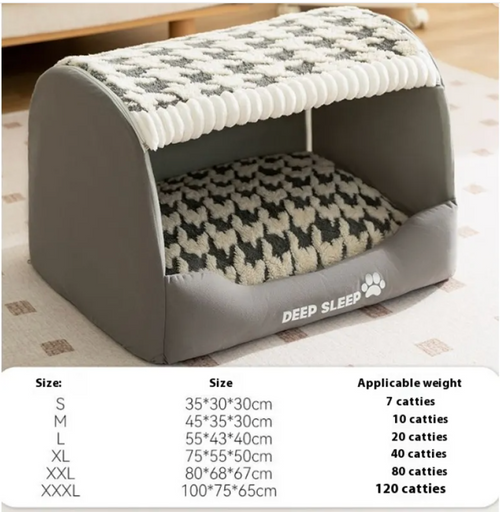 Lux Enclosed Pet Bed