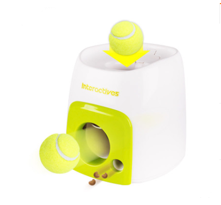 Interactive Tennis Ball Dog Toy