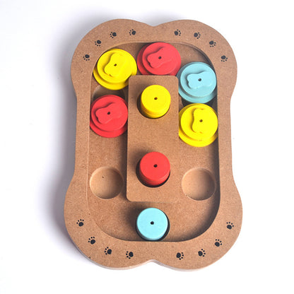 Mental Games Dog Puzzle - Bright Bone Design