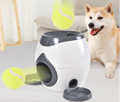 Interactive Tennis Ball Dog Toy
