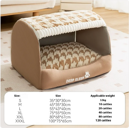 Lux Enclosed Pet Bed