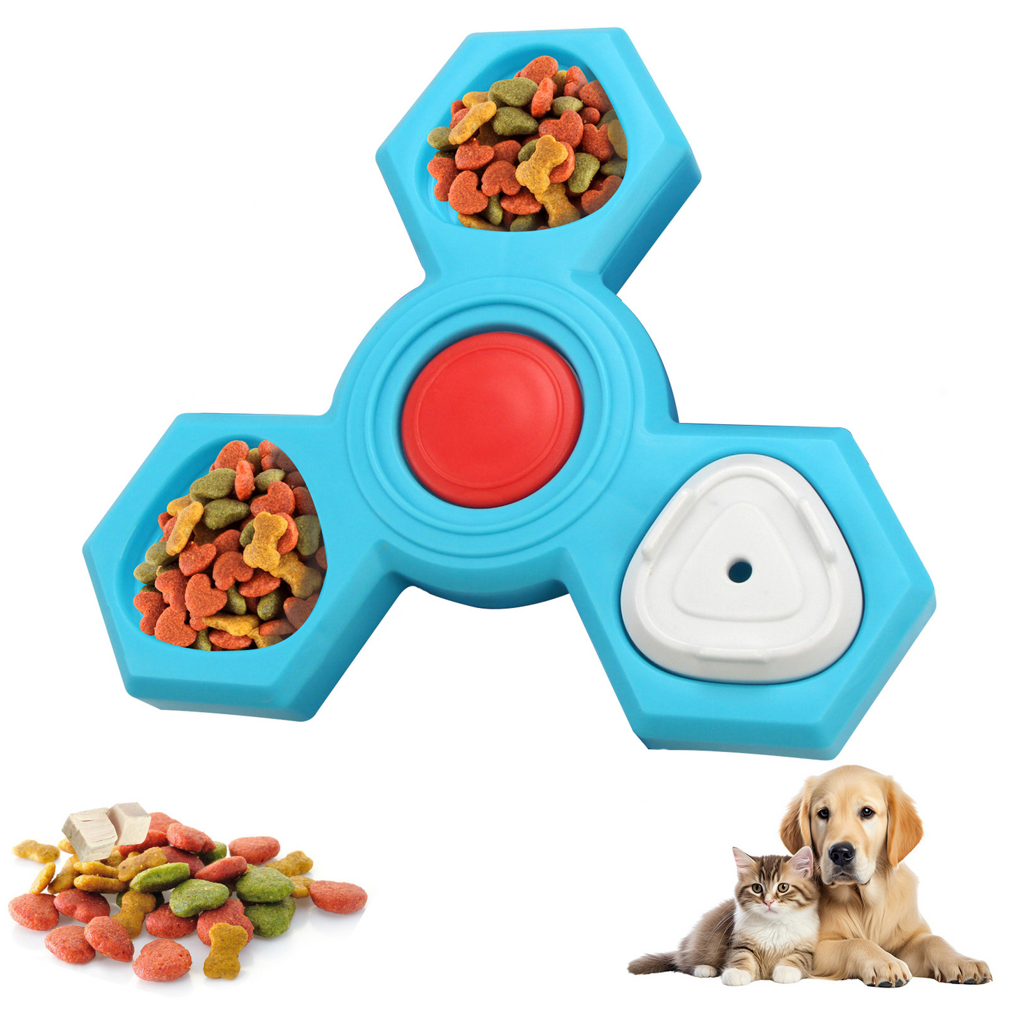 Stimulating Smart Dog Treat Puzzle Toy