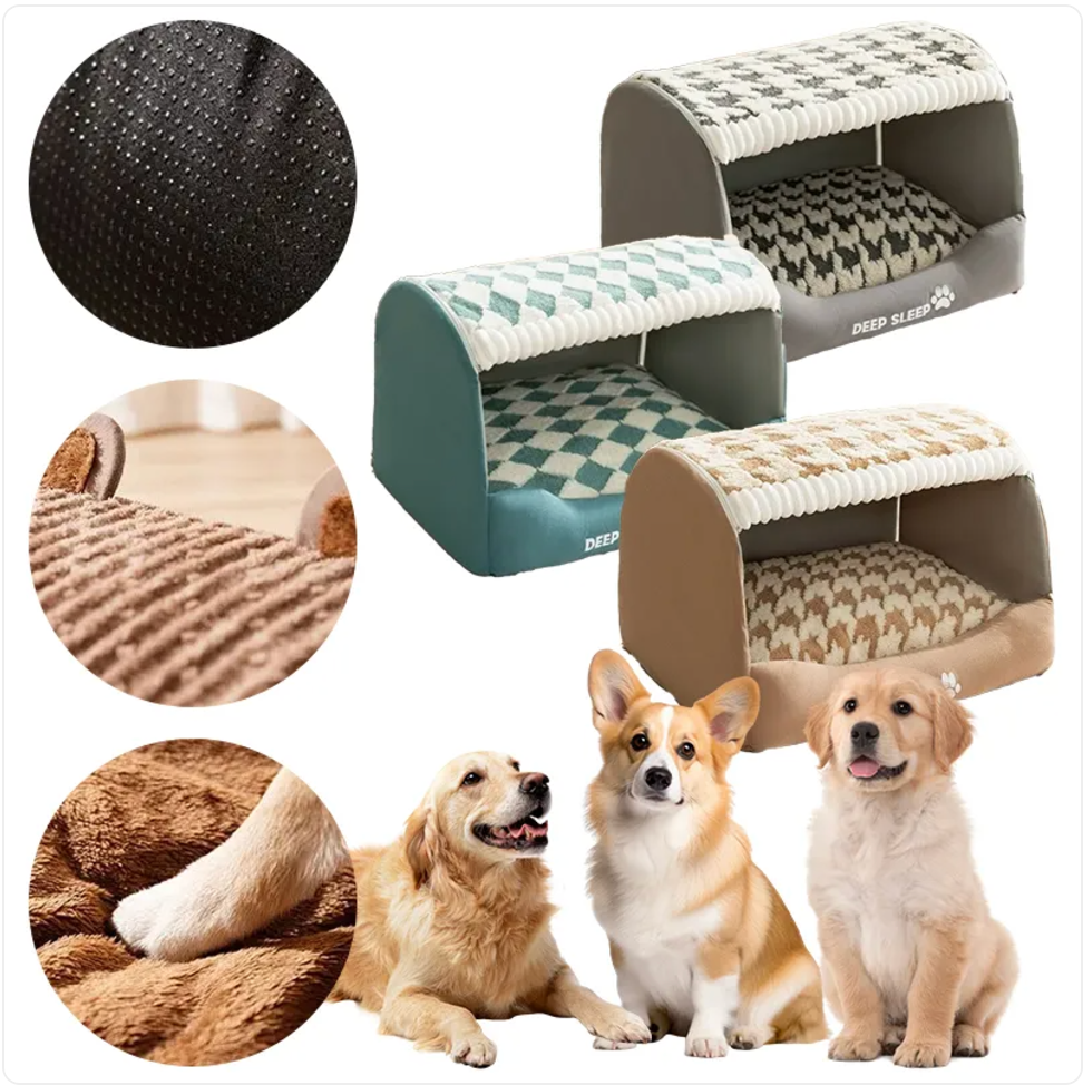 Lux Enclosed Pet Bed