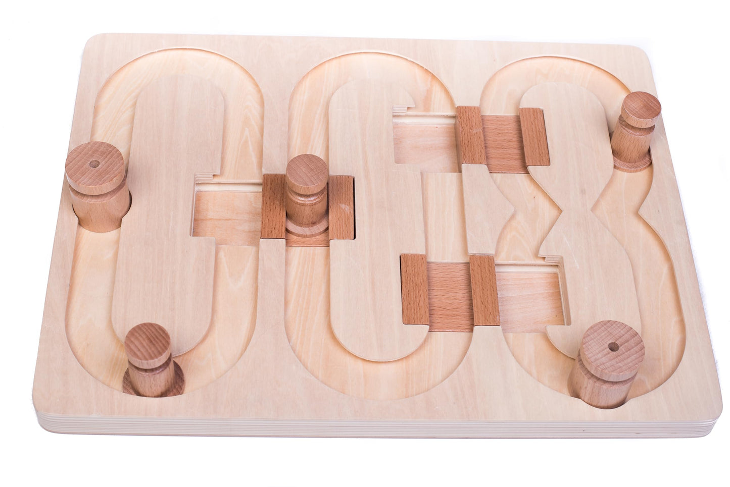 Interactive Wooden Toy For Intelligent Dogs