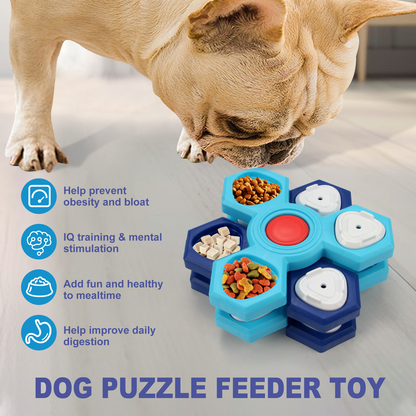 Stimulating Smart Dog Treat Puzzle Toy