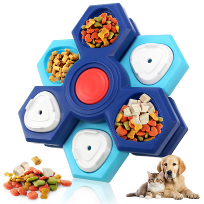 Stimulating Smart Dog Treat Puzzle Toy